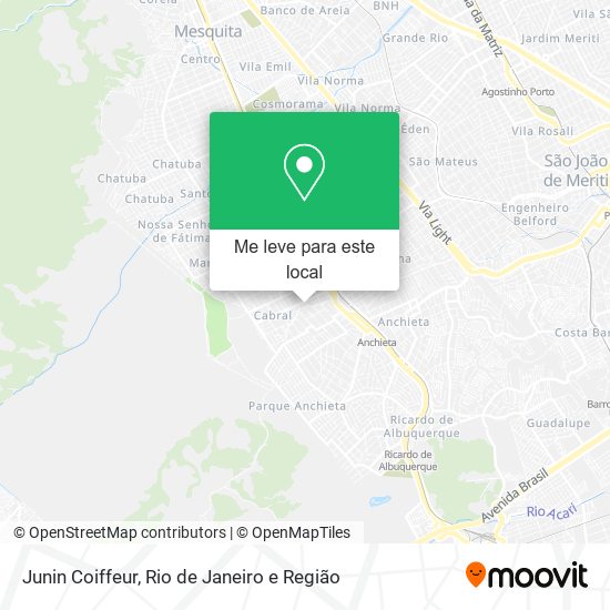 Junin Coiffeur mapa