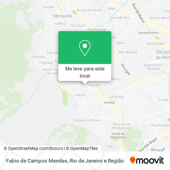 Fabio de Campos Mendes mapa