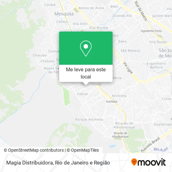 Magia Distribuidora mapa