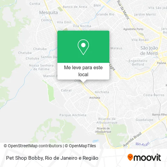 Pet Shop Bobby mapa