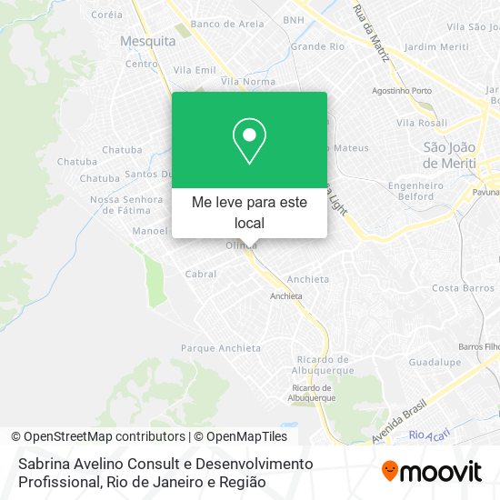 Sabrina Avelino Consult e Desenvolvimento Profissional mapa