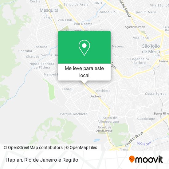 Itaplan mapa