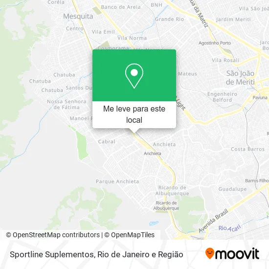Sportline Suplementos mapa