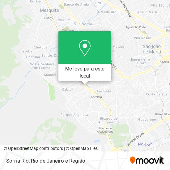 Sorria Rio mapa