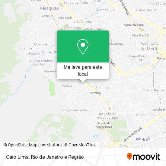 Caio Lima mapa