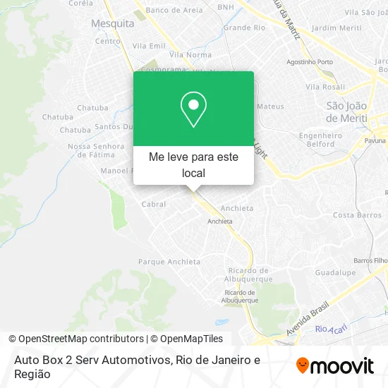 Auto Box 2 Serv Automotivos mapa