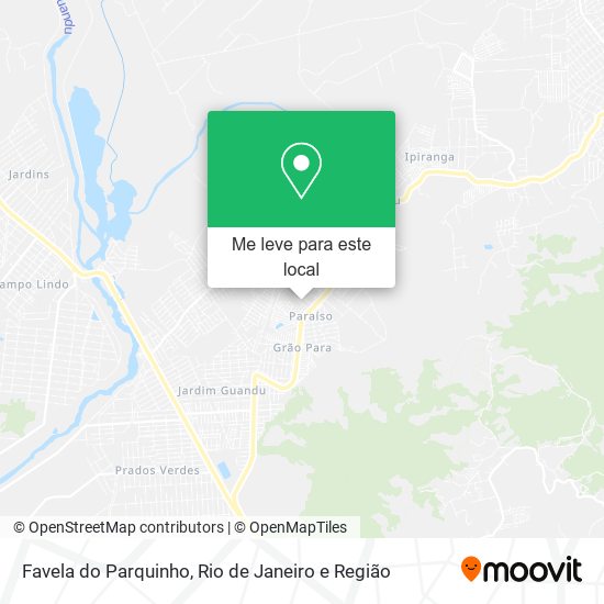Favela do Parquinho mapa