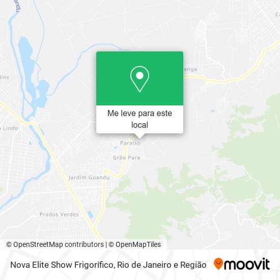 Nova Elite Show Frigorífico mapa