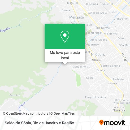 Salão da Sônia mapa