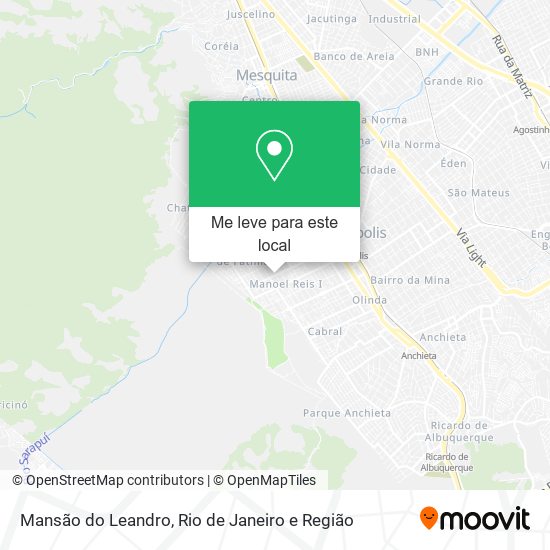 Mansão do Leandro mapa