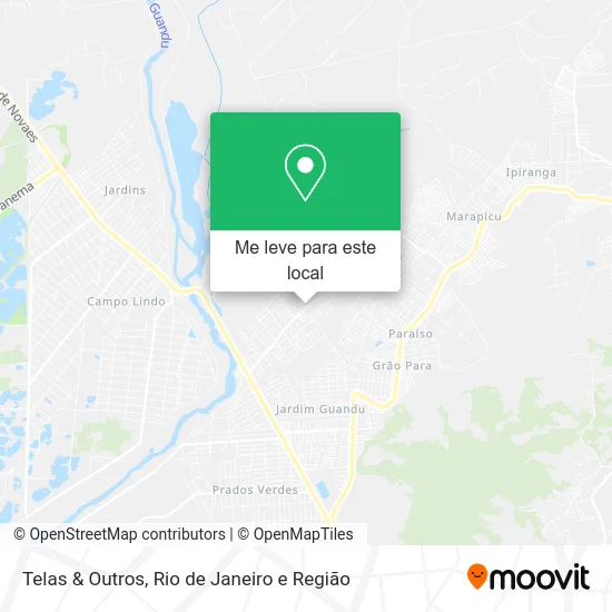 Telas & Outros mapa