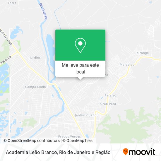 Academia Leão Branco mapa