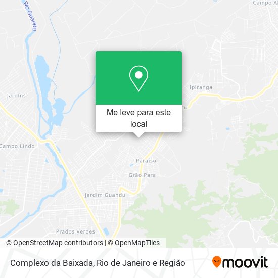 Complexo da Baixada mapa