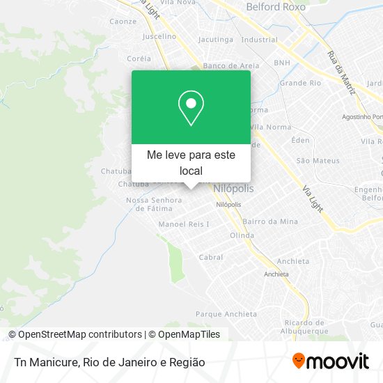 Tn Manicure mapa