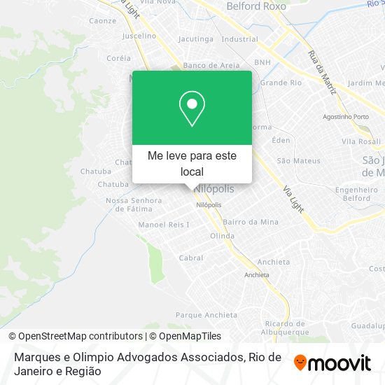 Marques e Olimpio Advogados Associados mapa