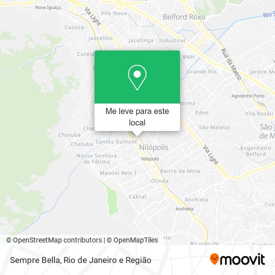 Sempre Bella mapa