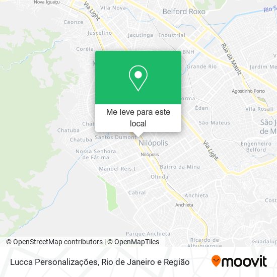 Lucca Personalizações mapa