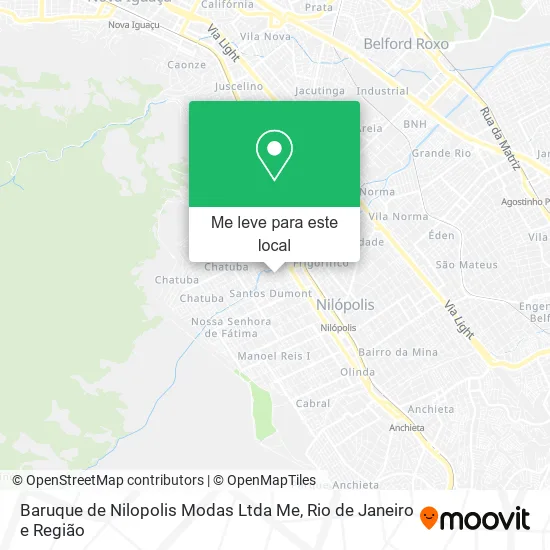 Baruque de Nilopolis Modas Ltda Me mapa