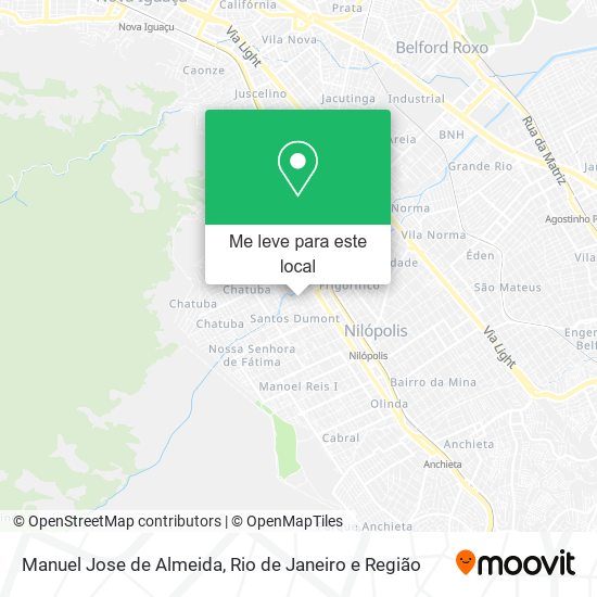 Manuel Jose de Almeida mapa