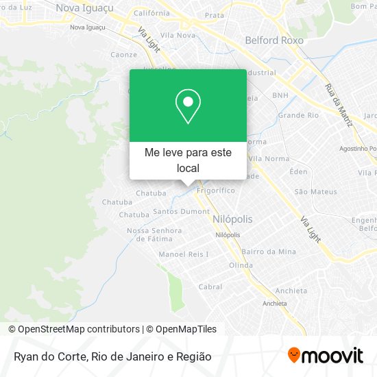 Ryan do Corte mapa