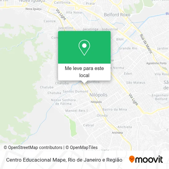 Centro Educacional Mape mapa