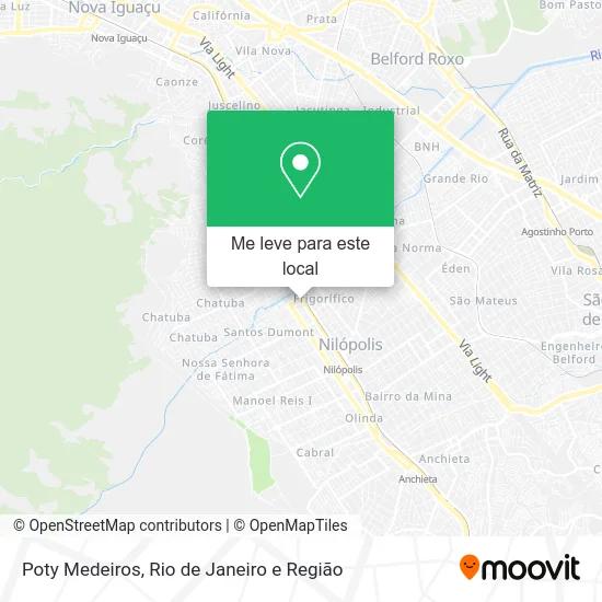 Poty Medeiros mapa