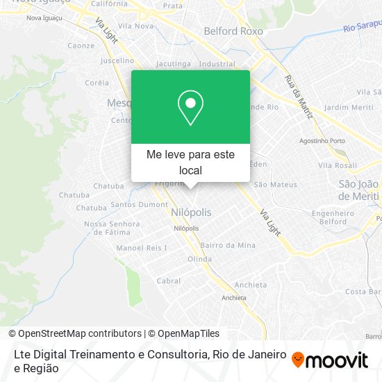 Lte Digital Treinamento e Consultoria mapa