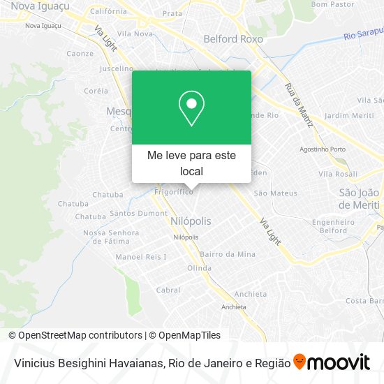 Vinicius Besighini Havaianas mapa