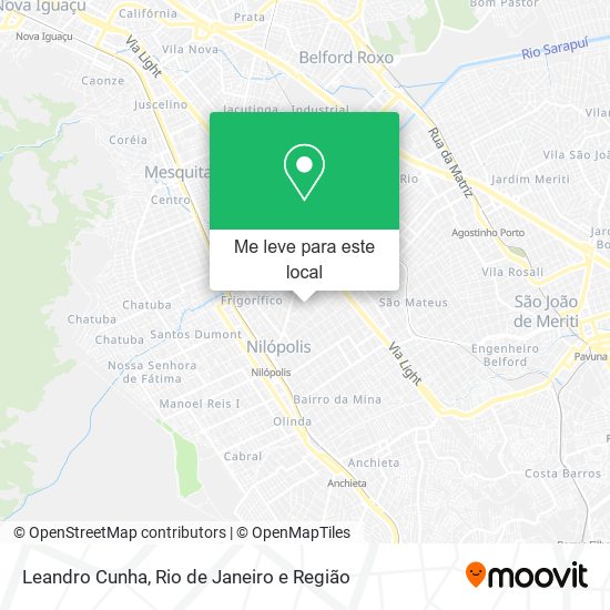 Leandro Cunha mapa