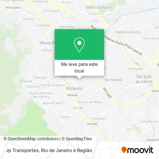 Jp Transportes mapa
