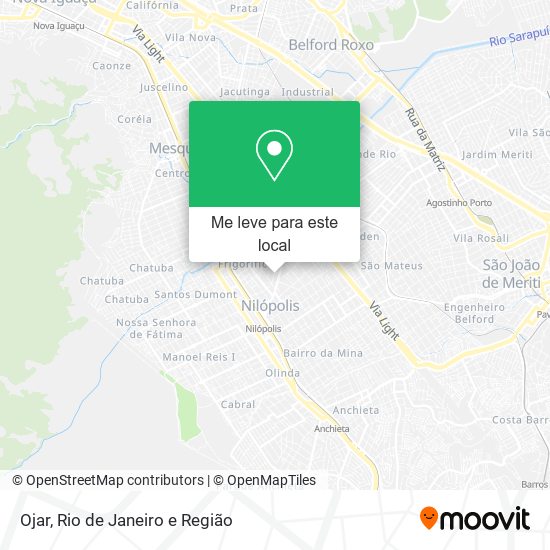 Ojar mapa