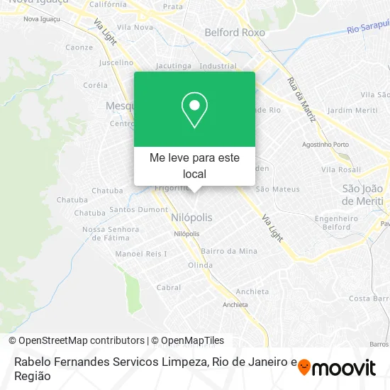 Rabelo Fernandes Servicos Limpeza mapa