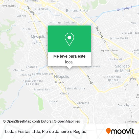 Ledas Festas Ltda mapa