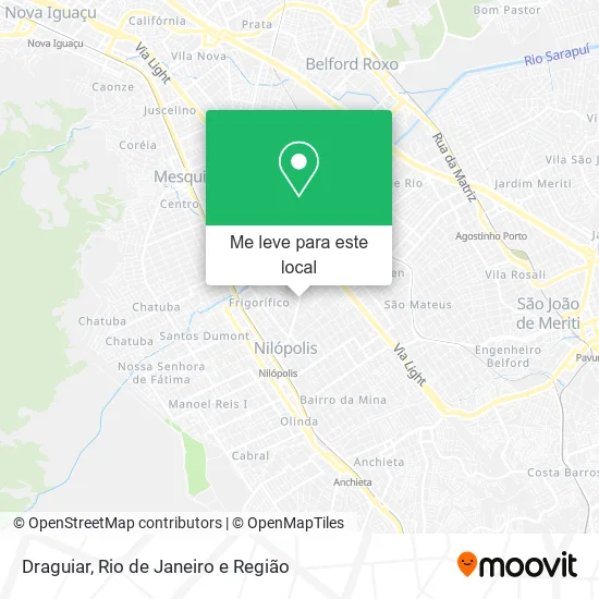 Draguiar mapa