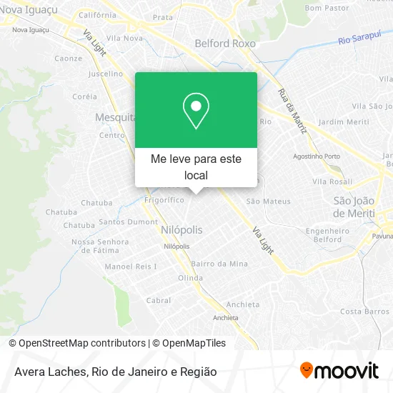 Avera Laches mapa