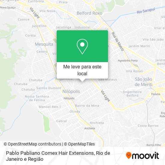 Pablo Pabliano Comex Hair Extensions mapa