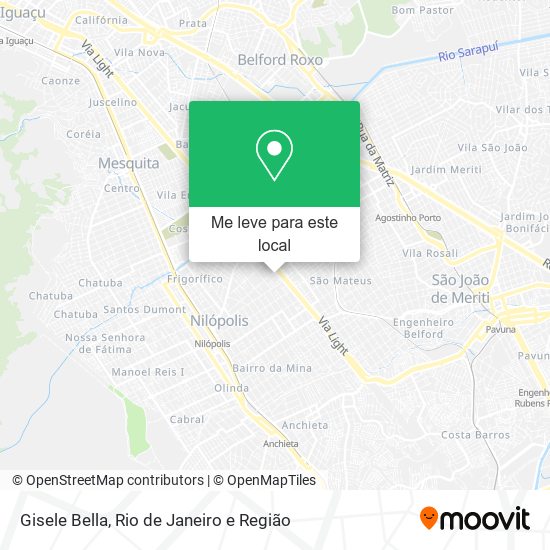 Gisele Bella mapa