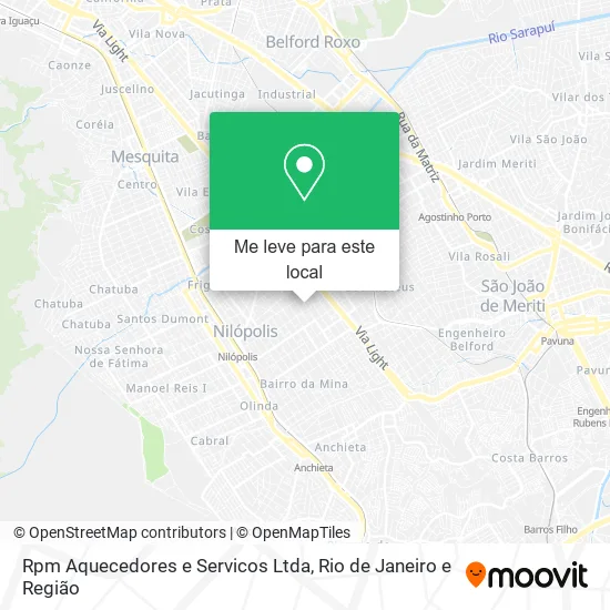 Rpm Aquecedores e Servicos Ltda mapa