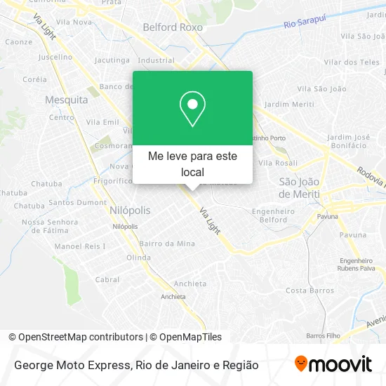 George Moto Express mapa