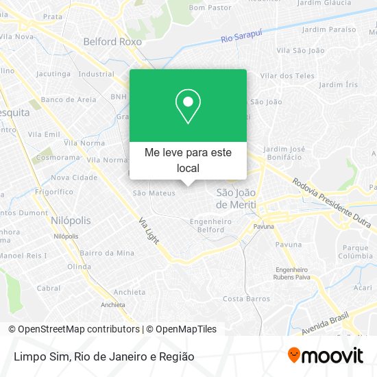 Limpo Sim mapa