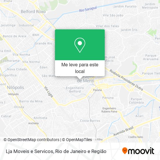 Lja Moveis e Servicos mapa