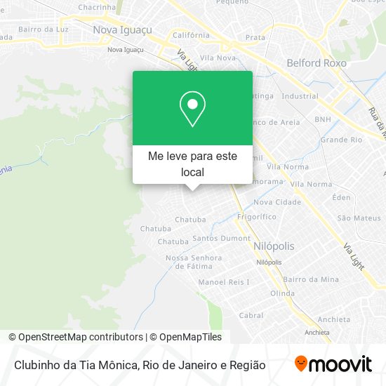 Clubinho da Tia Mônica mapa
