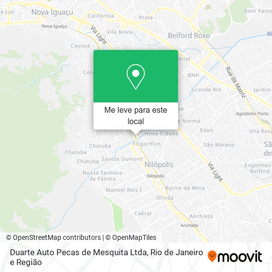 Duarte Auto Pecas de Mesquita Ltda mapa