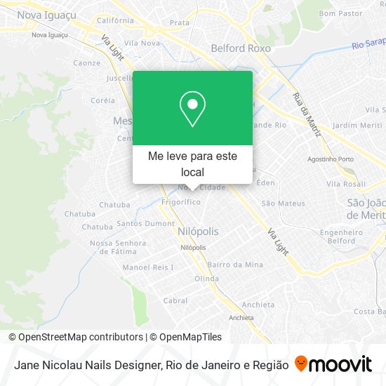 Jane Nicolau Nails Designer mapa