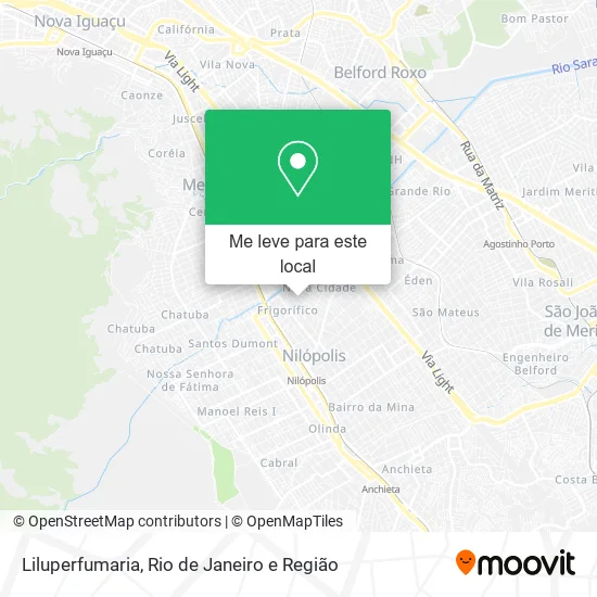Liluperfumaria mapa