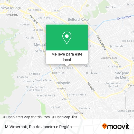 M Vimercati mapa