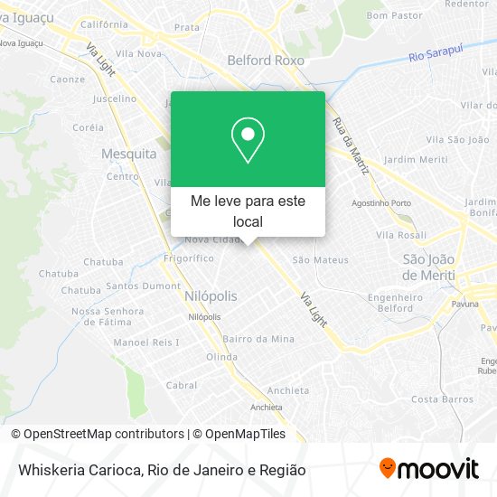 Whiskeria Carioca mapa