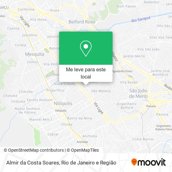 Almir da Costa Soares mapa