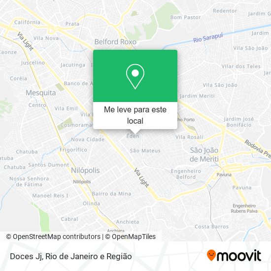 Doces Jj mapa