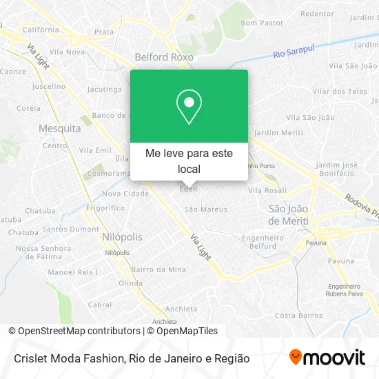 Crislet Moda Fashion mapa